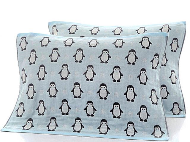 生活雑貨 寝具 枕に敷く タオル カバー 置き型タイプ コットン製 お洒落 2枚入り ペンギンa 送料込の通販はau Pay マーケット Piii