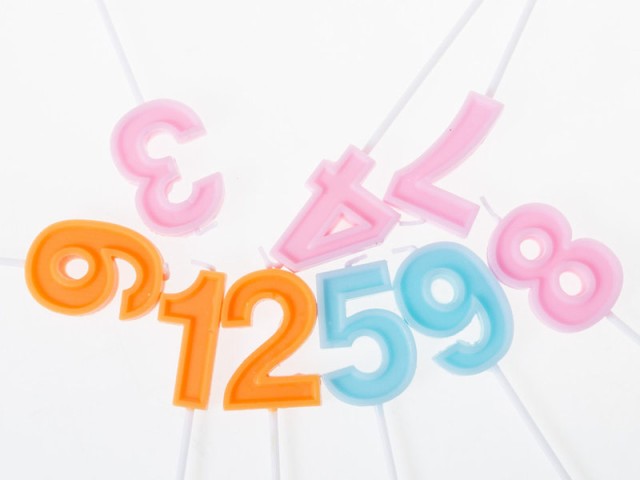 生活雑貨 誕生日 パーティー イベント バースデーケーキ用キャンドル 蝋燭 色ランダム かわいい 数字4 新品 送料込み の通販はau Pay マーケット Titosoy