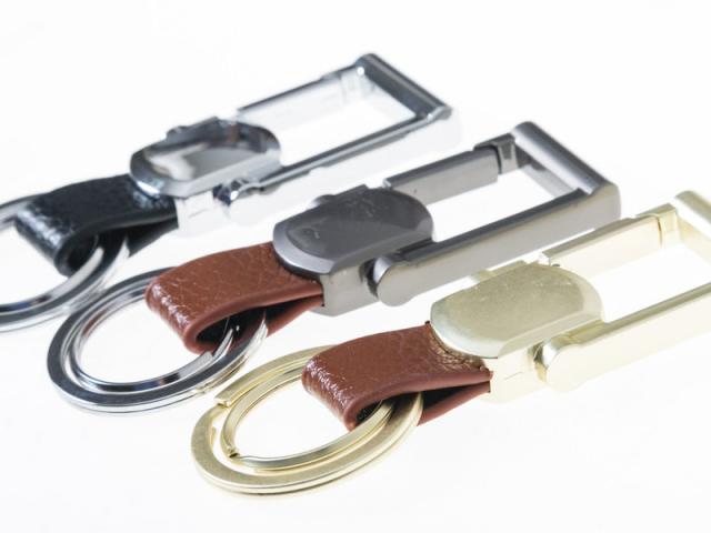 生活雑貨 Puレザー 合金 かっこいい クイックフック付き キーリング Diy キーホルダー作りなど タイプb ゴールド 新品 送料込み の通販はau Wowma Titosoy