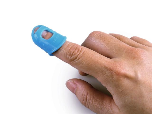 楽器演奏 琴 ギター ウクレレなど シリコン製 指サック 2個入 Lサイズ ブルー 送料込の通販はau Pay マーケット Piii