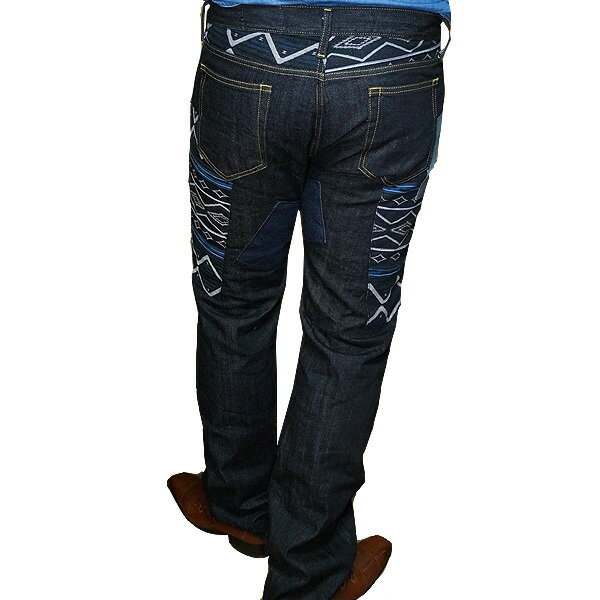 earthly chord Denim Rag Pants Boot Cut #EC0223 アースリーコード