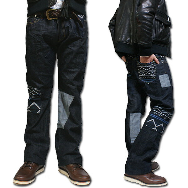 earthly chord Denim Rag Pants Boot Cut #EC0224アースリーコード