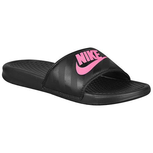 Nike ナイキ レディース サンダル ベナッシ Jdi スライド Nike Women S Benassi Jdi Slide Black Vivid Pinkの通販はau Pay マーケット ジェットラグ