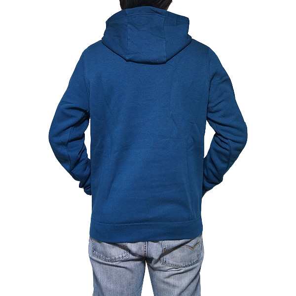 nike club hoodie blue