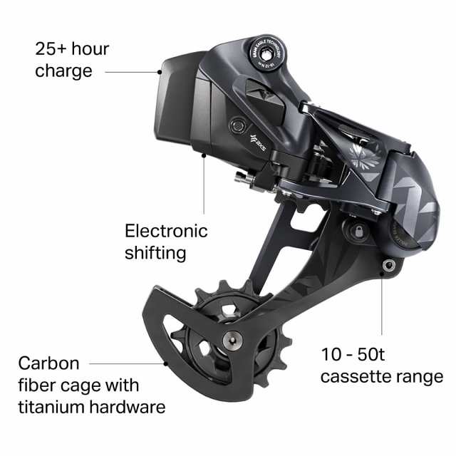 sram XX1 Eagle AXS Rear Derailleur 50t - パーツ