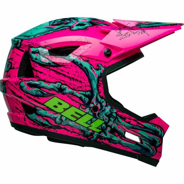 (取寄) ベル サンクション 2 DLX ミプス ヘルメット Bell Sanction 2 DLX Mips Helmet  Pink/Turquoise (LE)｜au PAY マーケット