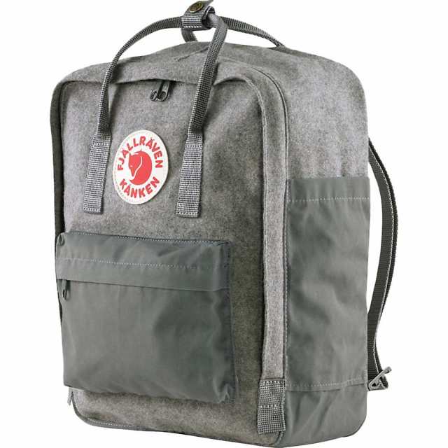 最大の割引 取寄 フェールラーベン リ-ウール パック Fjallraven Kanken Re-Wool Pack Granite Grey 