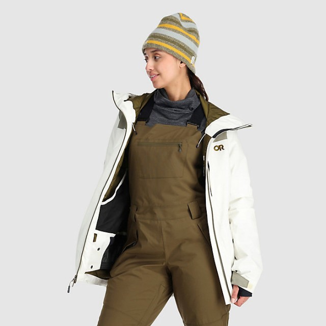 (取寄) アウトドア リサーチ ウィメンズ スノースクリュー ジャケット Outdoor Research Women's Snowcrew  Jacket Snow / Flint｜au PAY マーケット