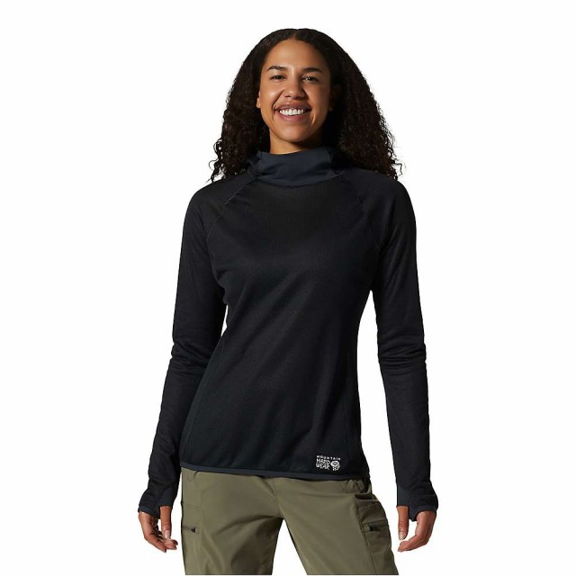 (取寄) マウンテンハードウェア ウィメンズ エアメッシュ フーディ Mountain Hardwear Women's AirMesh Hoody  Dark Storm｜au PAY マーケット