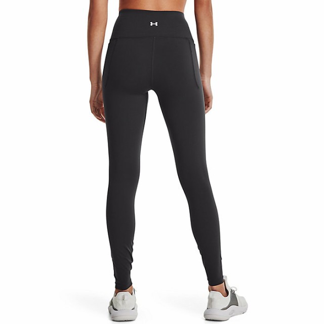 (取寄) アンダーアーマー ウィメンズ メリディアン レギンス Under Armour Under Armour Women's Meridian  Legging Black / Metallic Sil｜au PAY マーケット