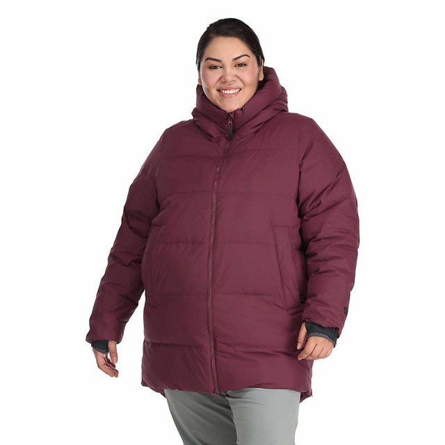 outdoor research women's down coats & jackets