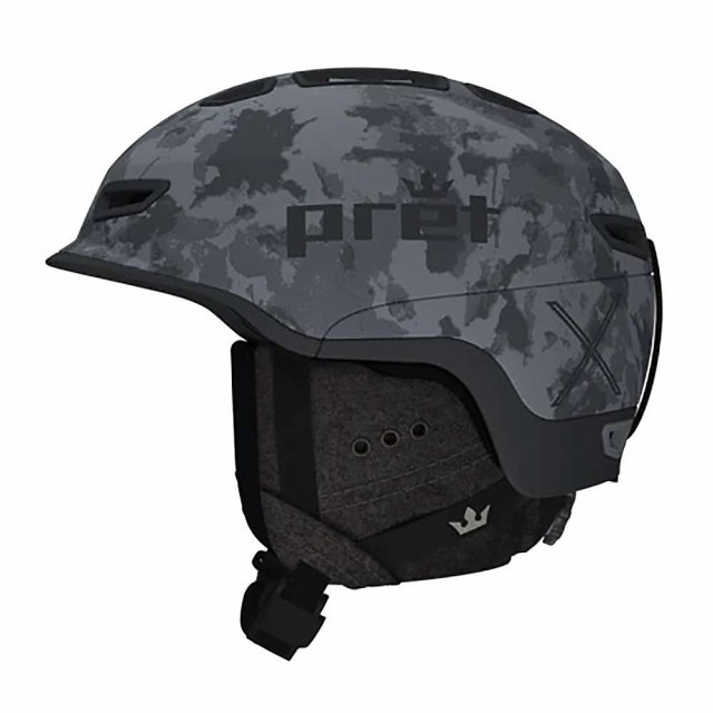 特別送料無料！】 取寄 プレット メンズ フューリー X スキー ヘルメット Pret Men's Fury Ski Helmet Dark  Storm