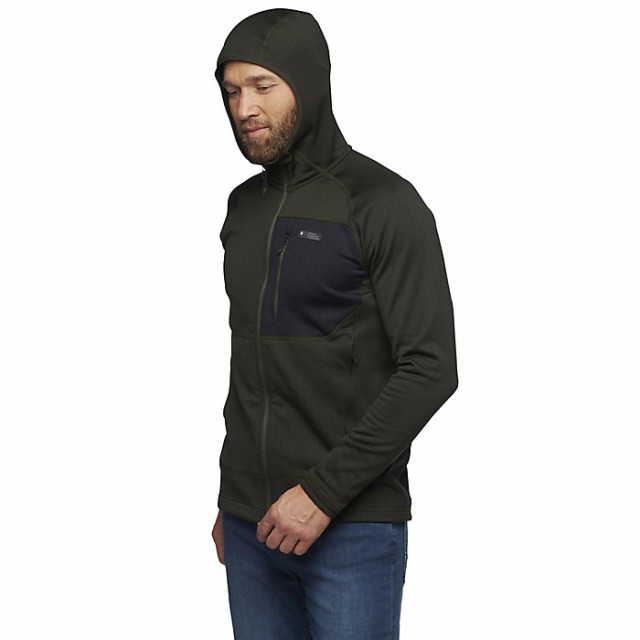 ブラックダイヤモンド Black Diamond Mens Factor Polarfleece Hooded