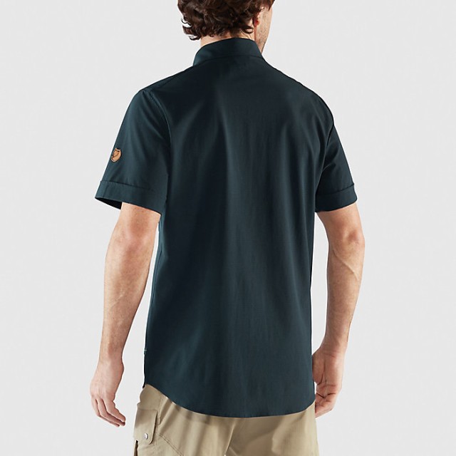 取寄) フェールラーベン メンズ アビスコ トレッキング Ss シャツ Fjallraven Fjallraven Men's Abisko SS Shirt Dark Navyの通販はau PAY マーケット -