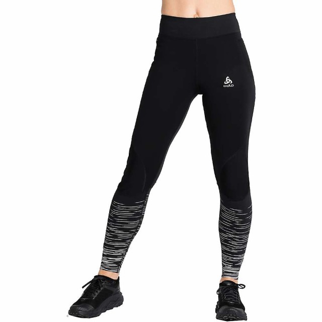 (取寄) オドロ ウィメンズ ゼロウェイト ウォーム リフレクティブ タイト Odlo Odlo Women's Zeroweight Warm  Reflective Tight Black｜au PAY マーケット