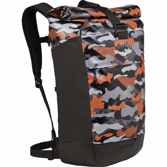 取寄) トランスポーター ロール トップ パック Osprey Transporter Top Pack Black / Orange Camoの通販はau - ジェットラグ