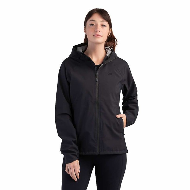 (取寄) アウトドア リサーチ ウィメンズ モチーブ アセントシェル ジャケット Outdoor Research Women's Motive  Ascentshell Jacket Blac｜au PAY マーケット