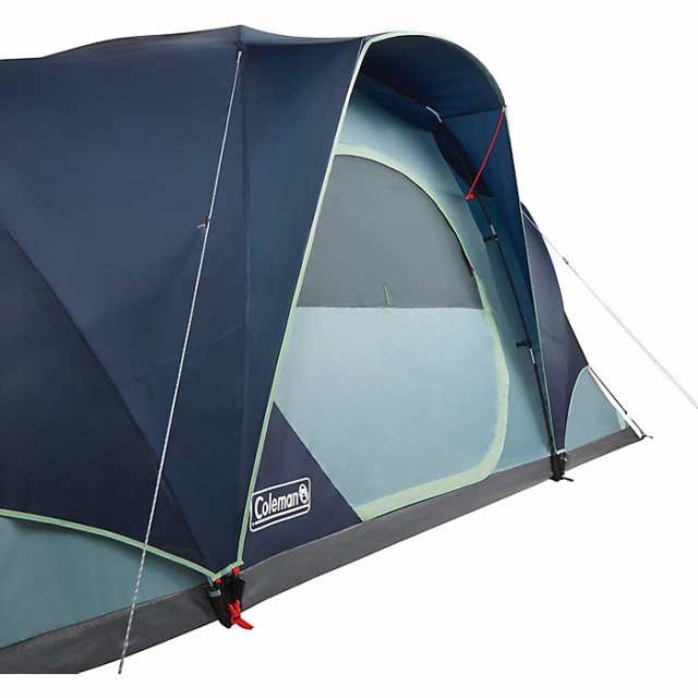 テント Coleman 8-Person Skydome Camping Tent, Blue 並行輸入品 - テント