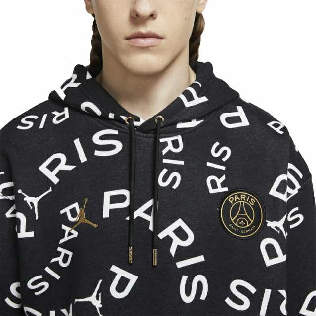 Nike Psg ナイキ ジョーダン パーカー メンズ パリサンジェルマン Aop フリース フーディ ブラック Jordan Men S Psg Aop Fleece Hoodie の通販はau Pay マーケット ジェットラグ