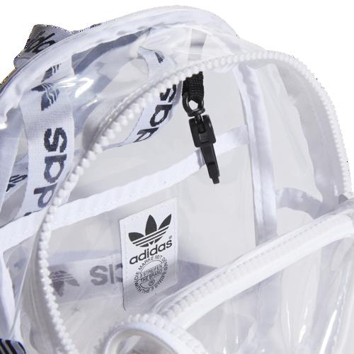 clear mini adidas backpack