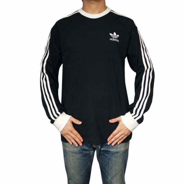 アディダス ロンt 長袖tシャツ メンズ ブラック オリジナルス Tシャツ カリフォルニア ロングtシャツ Adidas Originals California Long の通販はau Pay マーケット ジェットラグ