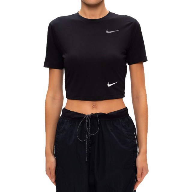 ナイキ Tシャツ レディース スリム クロップド Tシャツ Lbr 半袖tシャツ スポーツインナー 黒 ブラック Nike Women S Slim Cropped Lbr Tの通販はau Pay マーケット ジェットラグ