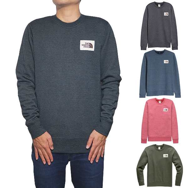 north face men's crew sweatshirt