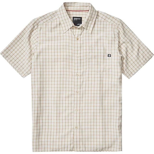 マーモット 半袖 シャツ メンズ 襟付き チェック柄 アウトドア ブランド エルドリッジシャツ 62220 Marmot Eldridge Shirt - Men's Moonb