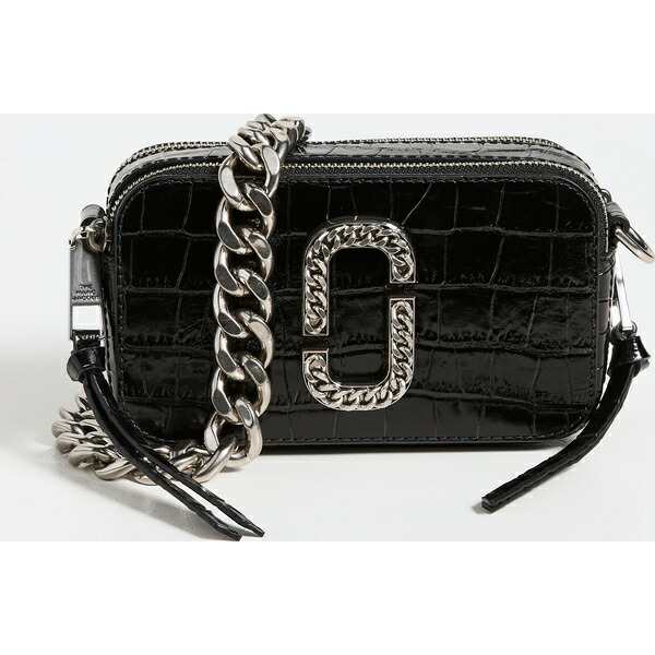 (取寄)マークジェイコブス スナップショット クロコ エンボス カメラ バッグ Marc Jacobs Snapshot Croc Embossed  Camera Bag Black｜au PAY マーケット