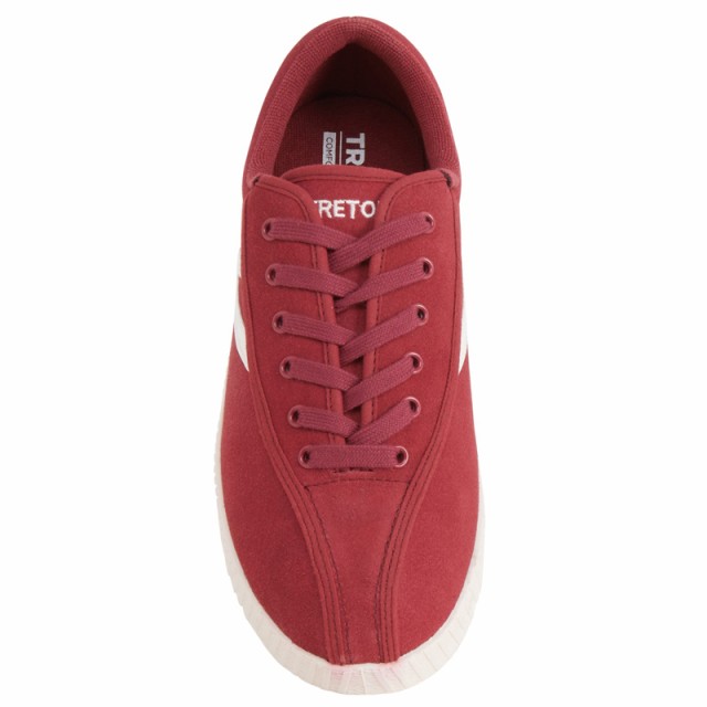 トレトン スニーカー レディース ナイライト プラス スエード ワイン レッド おしゃれ シンプル Tretorn women Nylite Plus  Sneakers Bur｜au PAY マーケット