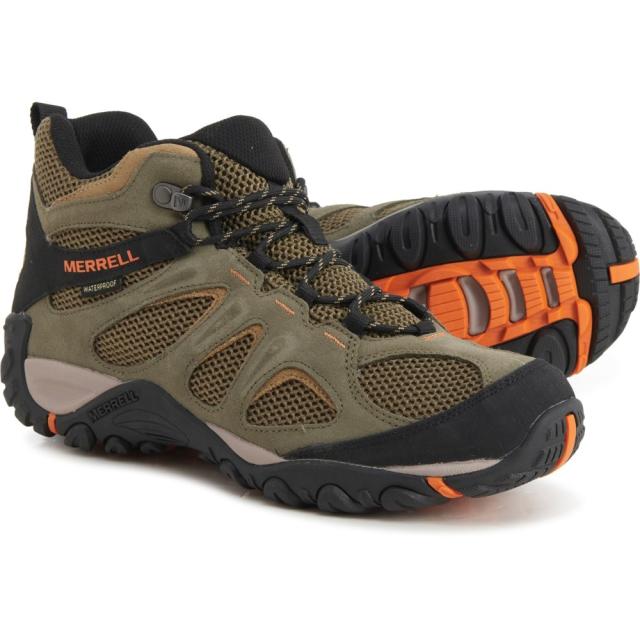 merrell olive boots