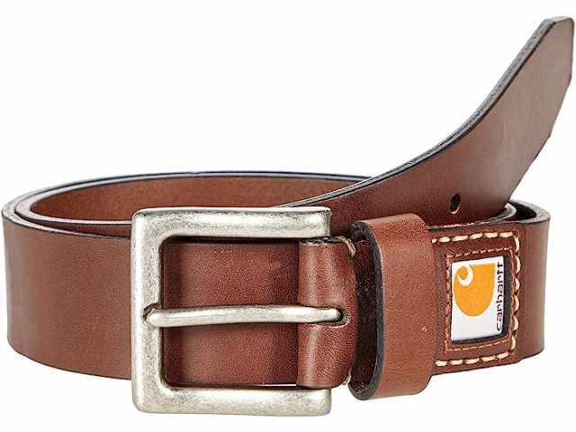 (取寄) カーハート サドル レザー ベルト Carhartt Carhartt Saddle Leather Belt Brown/Nickel  Roller Finish｜au PAY マーケット