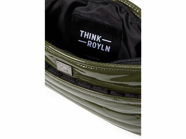 (取寄) シンクローリン レディース バム バッグ 2.0 - ミディアム THINK ROYLN women THINK ROYLN Bum Bag  2.0 - Medium Olive Patent｜au PAY マーケット