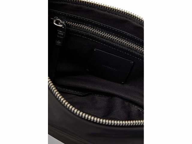 (取寄) オールセインツ レディース ハーフ ムーン ナイロン クロスボディ AllSaints women AllSaints Half Moon  Nylon Crossbody Black｜au PAY マーケット