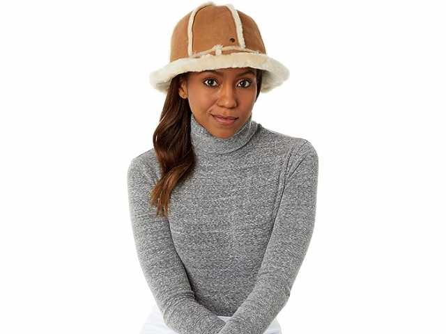 (取寄) アグ レディース ウォーター レジスタント シープスキン バケット ハット UGG women UGG Water Resistant  Sheepskin Bucket Hat C｜au PAY マーケット