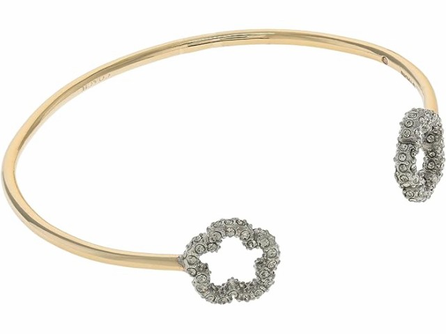 (取寄) コーチ レディース シグニチャー パヴェ ティー ロゼ カフ ブレスレット COACH women COACH Signature Pave  Tea Rose Cuff Bracel｜au PAY マーケット