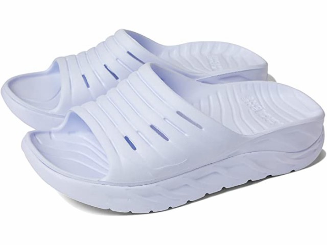 hoka recovery slide white