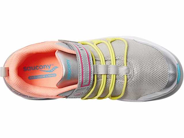 saucony kids silver