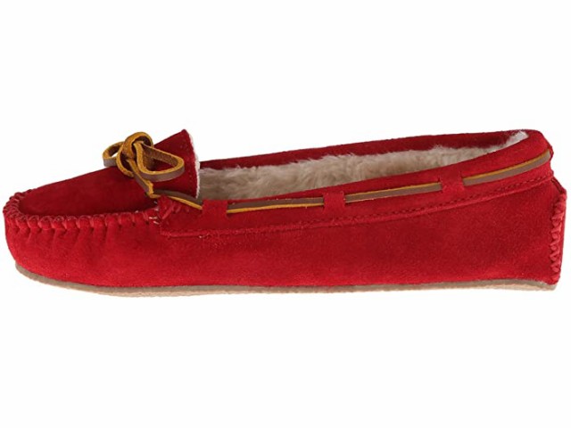 取寄) ミネトンカ レディース キャリー スリッパ Minnetonka women Cally Slipper Red Suedeの通販はau  PAY マーケット - ジェットラグ