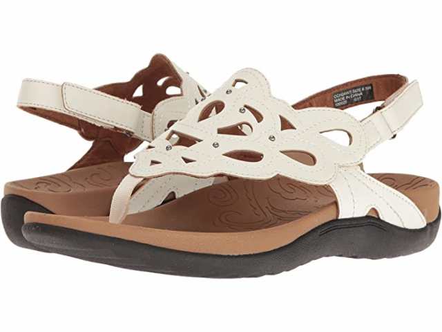 rockport white sandals