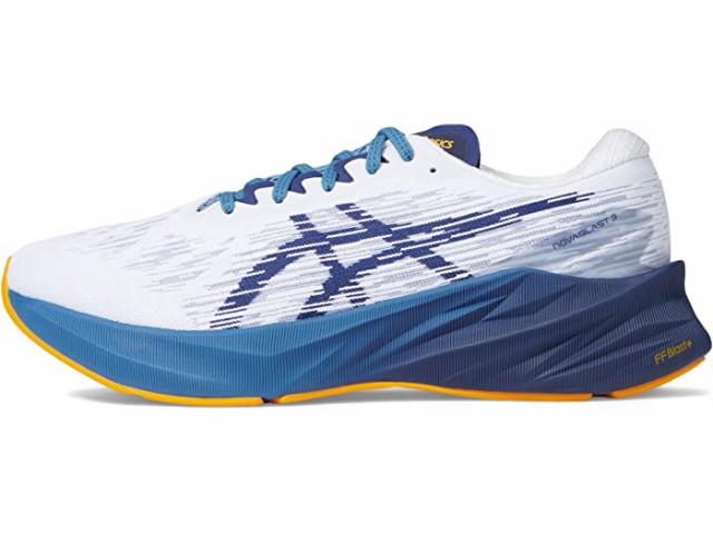 (取寄) アシックス メンズ ノヴァブラスト 3 ASICS men Novablast 3 White/Deep Ocean｜au PAY マーケット