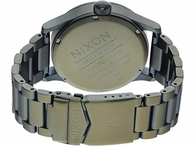 大割引 NIXON ニクソン 美品 クリア コーラル文字盤 レディース 腕時計