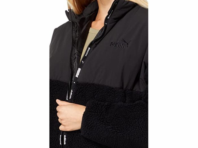 (取寄) プーマ レディース シェルパ ジャケット PUMA women Sherpa Jacket Puma Black｜au PAY マーケット