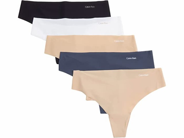 Calvin Klein Underwear Invisibles 5-Pack Thong