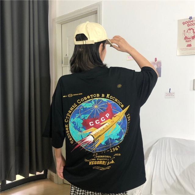 レディースファッション カジュアル半袖tシャツ夏の女子学生ガールフレンドトップスtシャツ韓国の緩いシャツtシャツホット販売camisetas の通販はau Pay マーケット Allier Shop