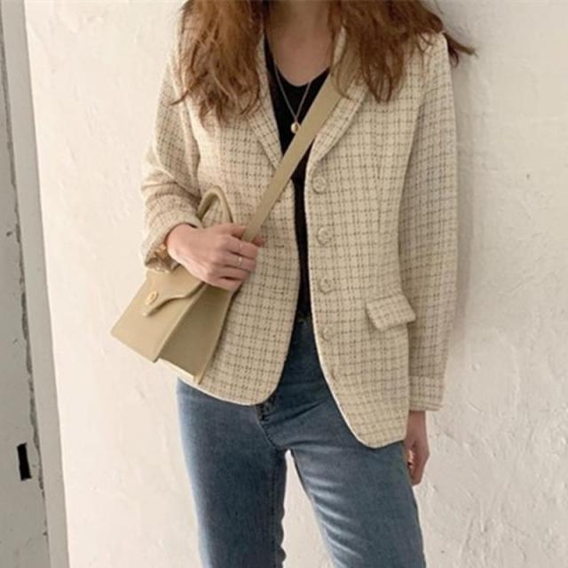 レディースファッション ヨーロピアンスタイル秋冬ショートツイードジャケットコート女性19エレガントなスリム長袖女性滑走路ウールジの通販はau Pay マーケット Allier Shop レディースファッション ヨーロピアンスタイル秋冬ショートツイードジャケットコート女性19エレガントなスリム長袖女性滑走路ウールジの通販はau Pay マーケット Allier Shop