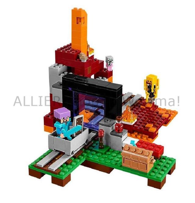 Legor Minecraft ネザーポータル The Nether Portalの通販はau Pay マーケット Allier Shop