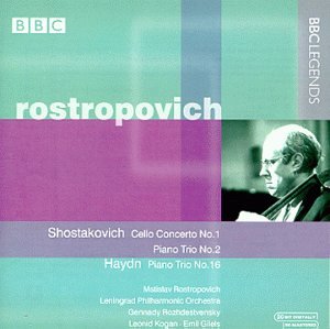 Shostakovich: Cello Concerto No.1%ｶﾝﾏ% Piano Trio No.2%ｶﾝﾏ% Haydn: Piano Trio No.16(中古品) 6,350円