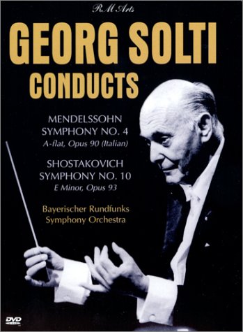 George Solti Conducts Mendelssohn & Shostakovich [DVD] [Import