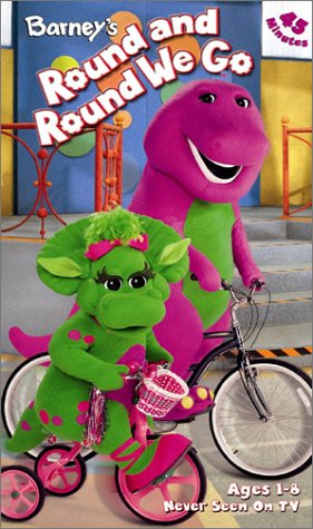 Barney - Barney's Round and Round We Go [VHS] [Import](中古品)